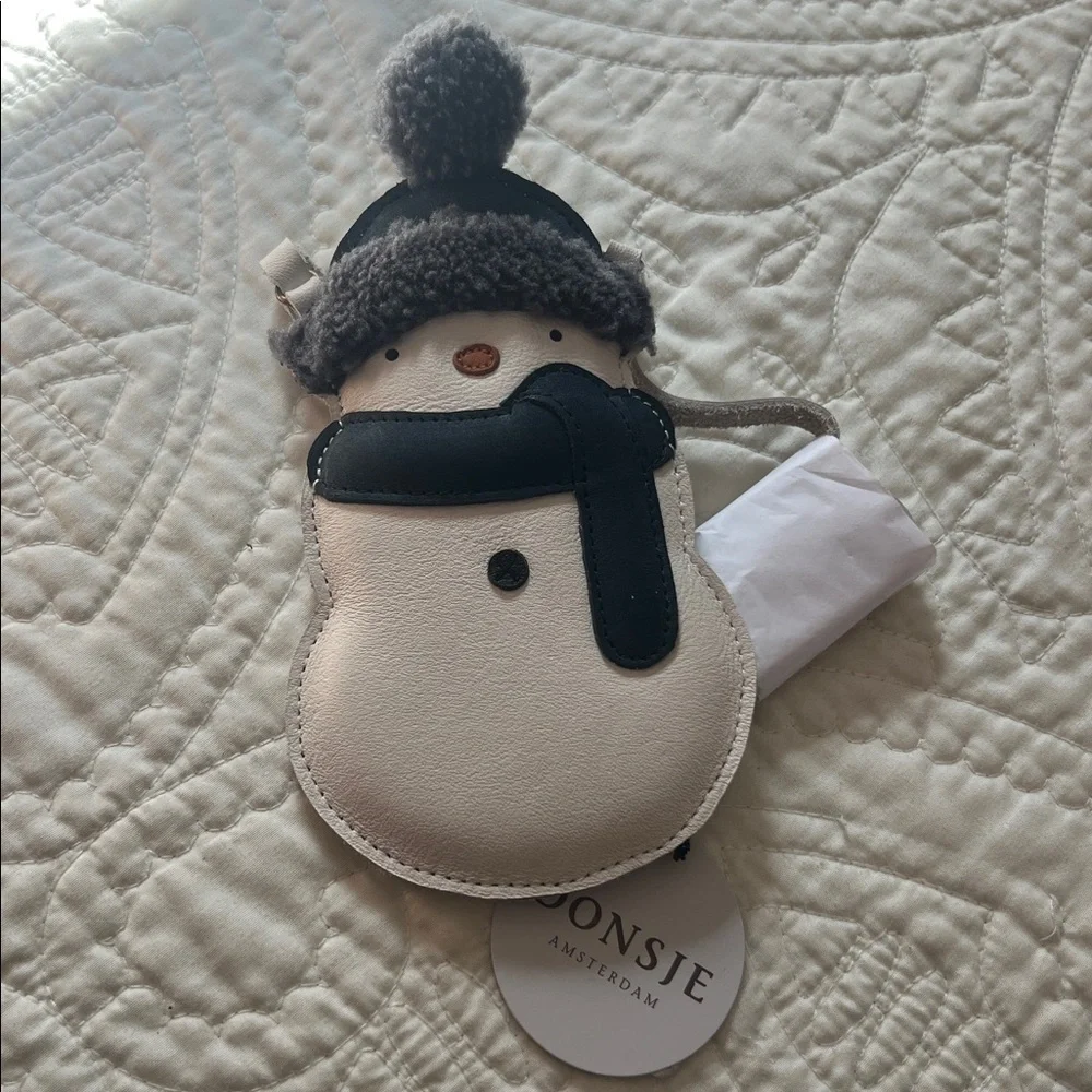 Donnie Amsterdam Snowman Crossbody Bag NWT
